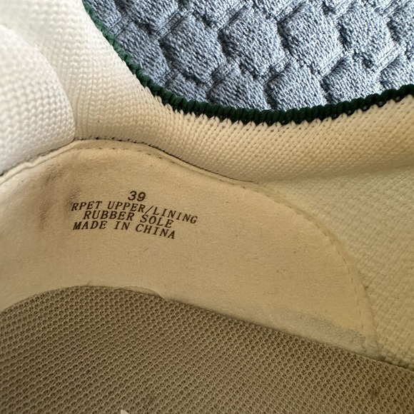 Vivaia Women's White and Green Sneakers - Picture 7 of 10